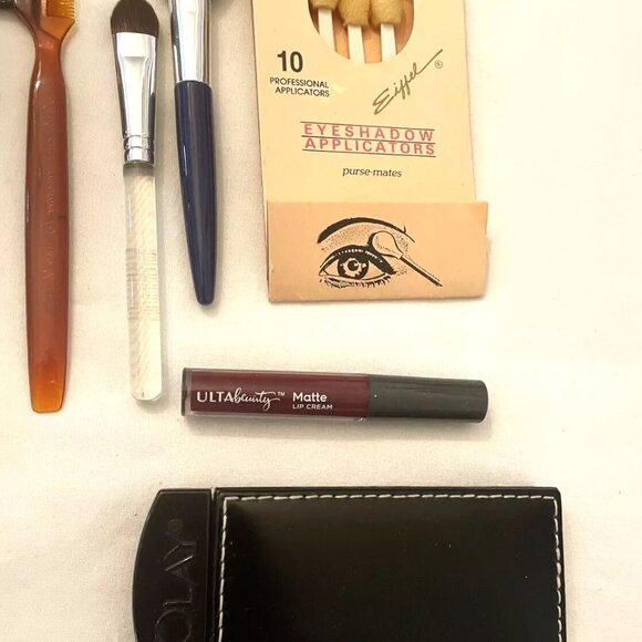 14 +Mix lot of Makeup Cosmetics Fake Eyelashes Mirror Eyebrow Pencil Applicators - Picture 10 of 14